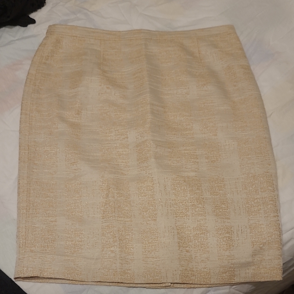 Tory Burch Elegant Cream Skirt